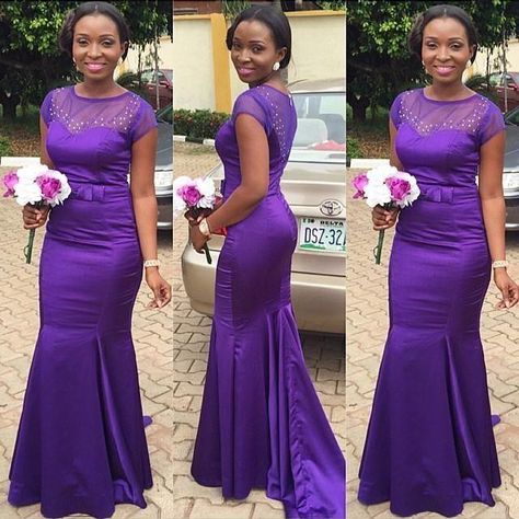 Cheap Long Bridesmaid Dresses, Short Sleeve Bridesmaid Dress, Mermaid Long Bridesmaid Dresses, African Bridesmaid Dresses, Beaded Bridesmaid Dress, Purple Bridesmaid Dress, Bridesmaid Dresses 2018, Purple Bridesmaid, Mermaid Style Dress