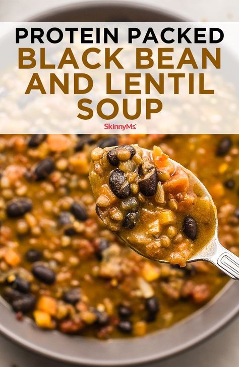 Bean And Lentil Soup, Wallpaper Food, Lentil Soup Recipes, Hearty Soup, Meatless Mondays, Vegan Soups, Lentil Recipes, Idee Pasto Sano, Lentil Soup