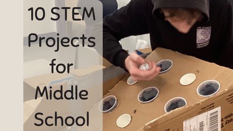 10 Structured STEM Projects For Middle School - Science By Sinai Stem Bins Middle School, Middle School Steam Projects, Stem Activity Middle School, Steam Lessons Middle School, Steam Activities Middle School, Steam Projects Middle School, Middle School Stem Projects, Stem Projects Middle School, Middle School Stem