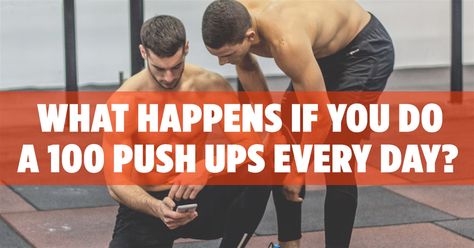 ​What Happens If You Do A 100 Push Ups Every Day 100 Push Ups A Day, Tough Mudder Training, Best Chest Workout, Push Up Workout, Tough Mudder, Everyday Workout, Success Habits, Chest Workouts, Push Ups