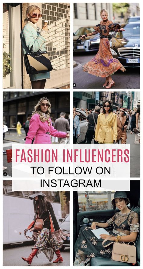 Best Fashion Influencers to Follow on Instagram During Fashion Week Paris Influencer, Fashion Blogger Instagram, About Instagram, Petite Plus Size, Top Fashion Bloggers, Autumn Beauty, Influencers Fashion, Famous Fashion, Follow On Instagram