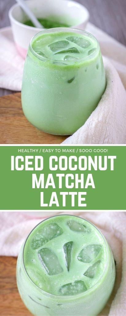 Iced Coconut Matcha Latte is the perfect antioxidant-rich drink that will make your mornings so much better. It's packed with amazing coconut flavor, creamy and cooling, incredibly healthy and completely ADDED SUGAR-FREE. Vegan. Dairy-free. ---- #healthy #healthyrecipe #matcha #vegan #veganrecipes #drinks #drinkrecipes #healthylifestyle #matchagreentea #matchalatte Japanese Food Recipes Dinner, Matcha Vegan, Coconut Matcha, Winter Drink Recipes, Coconut Drink, Matcha Green Tea Latte, Matcha Drink, Green Tea Latte, Matcha Recipe