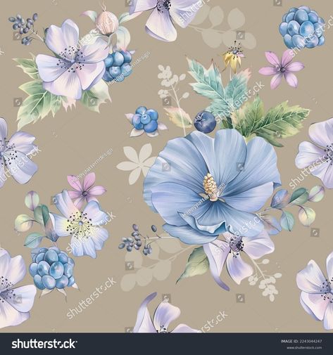 Find Digital Painting Watercolor Purple Flowers Repeating stock images in HD and millions of other royalty-free stock photos, 3D objects, illustrations and vectors in the Shutterstock collection. Thousands of new, high-quality pictures added every day. Digital Flowers Design Hd, Ajrakh Prints, Digital Print Fabric, My Photo Gallery, Digital Flowers, Botanical Flowers, Image Illustration, Purple Flowers, Digital Painting