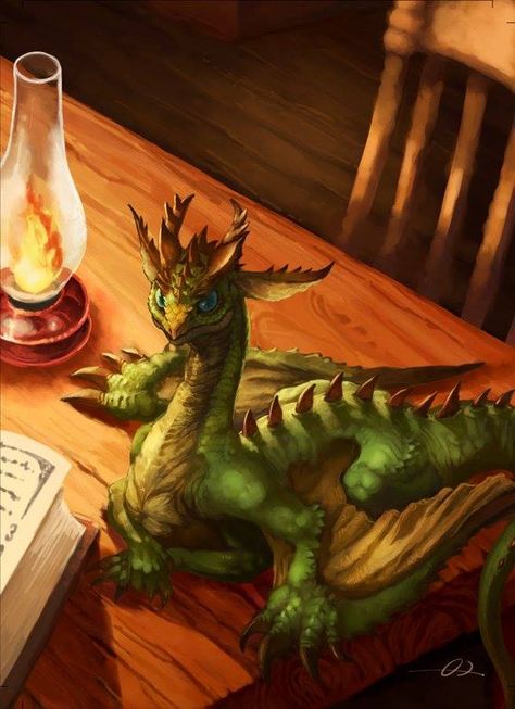 Tiamat Dragon, Fairy Dragon, Mythical Animal, Mythical Beast, Dragon Pictures, Green Dragon, Dragon Artwork, Mythical Creatures Art, Cute Dragons