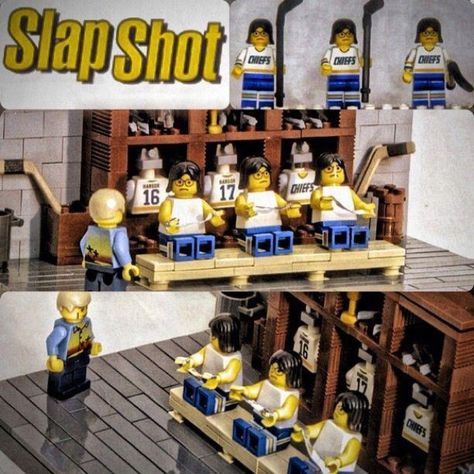 Best Lego ever! Who doesn't love hockey Lego? Blues Hockey, Slap Shot, Lego Building Instructions, Oilers Hockey, Hockey Kids, Hand Gripper, Fruit Infused Water Bottle, Infused Water Bottle, Free Sport