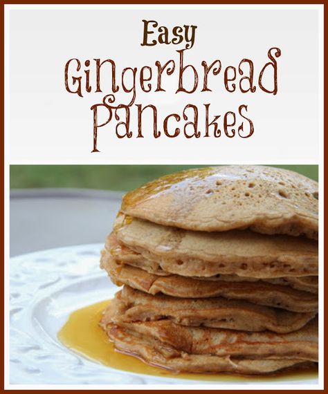 Gingerbread Pancake Mix, Gingerbread Pancakes Recipe, Author Lifestyle, Cake Mix Pancakes, Gingerbread Pancakes, Recipes Using Cake Mix, Breakfast Recipies, Food Beautiful, Holiday Recipes Christmas