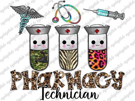 Pharmacy Technician Humor, Pharmacy Tech, Pharmacy Technician, Dope Art, Cricut Projects Vinyl, Pharmacist, Tech Design, Sublimation Png, Design Digital