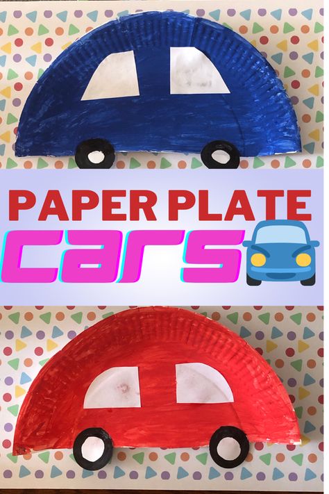 Car Craft For Preschool, Wheels Crafts For Preschool, Kids Crafts Paper Plates, Racing Crafts For Kids, Cars Crafts For Kids, Transport Crafts For Kids Preschool, Car Crafts For Kids Preschool, Paper Plate Car, Car Craft For Kids