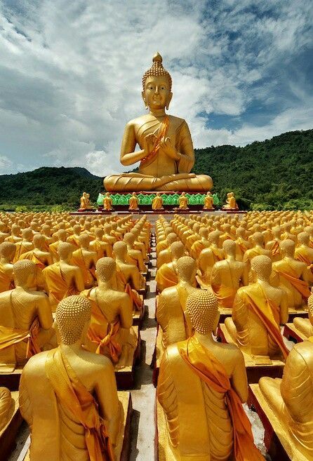 Thailand Honeymoon, Gold Buddha, Amitabha Buddha, Bangkok Hotel, Gautama Buddha, Buddha Statues, Buddha Image, Buddhist Temple, Dalai Lama