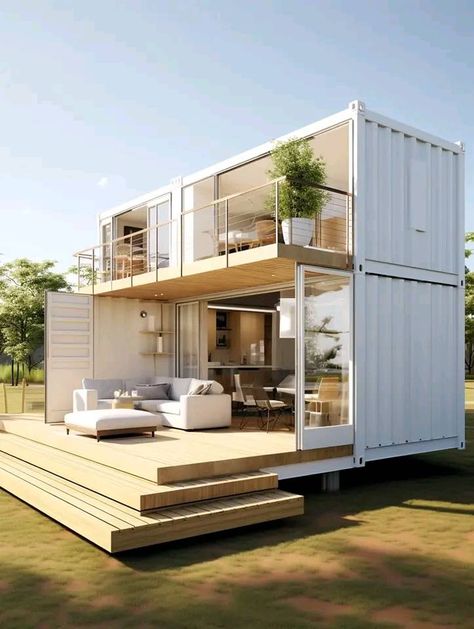 Backhouse Ideas, Modern Mexican Home, Small Barn House, Farm Style House, Container Living, Cargo Container House, Modern Home Offices, Shipping Container Home Designs, Container Ideas