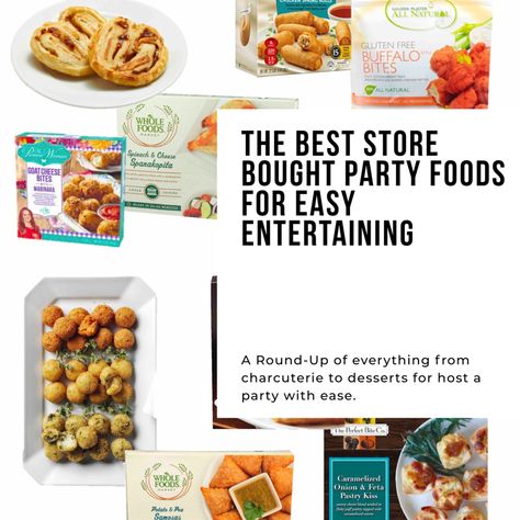 Store Bought Food For Party, Store Bought Finger Foods For Party, Store Bought Finger Foods, Store Bought Party Food, Quick Store Bought Appetizers, Store Bought Snacks For Party, Best Store Bought Appetizers, Store Bought Party Snacks, Store Bought Appetizers For Party