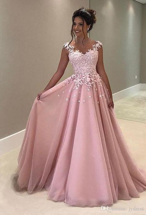 Sukienki Maksi, Prom Dresses Long Pink, Pink Evening Dress, 파티 드레스, Simple Prom Dress, Stil Boho, Pink Prom Dress, Lace Prom Dress, Pink Prom