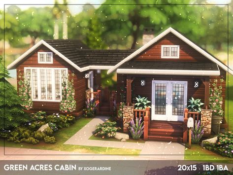 The Sims 4 Lots, Sims 4 Tsr, Sims Building, Sims 4 Cc Furniture, Sims 4 Houses, Sims 4 Build, Sims House, The Sims4, House Layouts