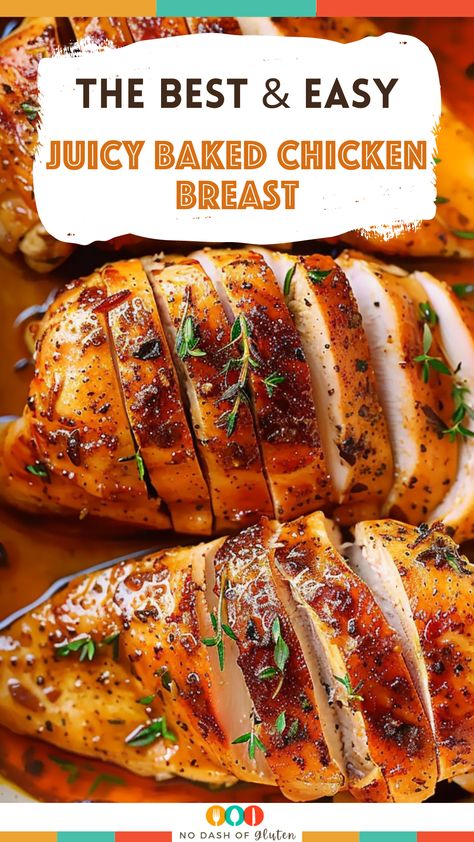 Baked Chicken For Meal Prep, Juicy Baked Chicken Recipes, How To Make Juicy Chicken, Lean Chicken Breast Recipes, Marinated Baked Chicken Breast, Best Way To Cook Chicken Breast, Chicken Breast Dinner Ideas Oven, Best Oven Chicken, Chicken Breast Marinade Recipes Baked