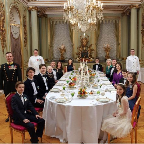 Princess Athena Of Denmark, Denmark Prince, Prince Felix Of Denmark, Princess Josephine Of Denmark, Prince Christian Of Denmark, Kroonprinses Mary, Denmark Royal Family, Private Dinner, Danish Royalty