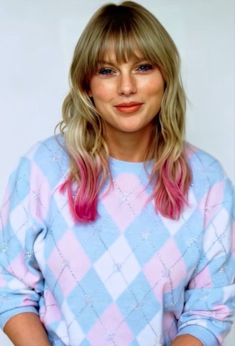 Taylor Swift Pink Hair, Taylor Swift Hair Color, Pink Hair Tips, Estilo Taylor Swift, Taylor Swift Hair, Taylor Swift Fan, Taylor Swift 13, Taylor Swift Pictures, Taylor Alison Swift