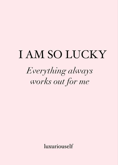 Manifesting Money I’m So Lucky Everything Goes My Way, Everything Always Works Out, Im Smart Affirmations, I Am So Lucky Everything Goes My Way, Im So Lucky Everything Works For Me, I Am So Lucky Everything Works For Me, Everything Is Always Working Out For Me, I’m So Lucky Everything Always Works Out For Me, Everything Always Works Out For Me