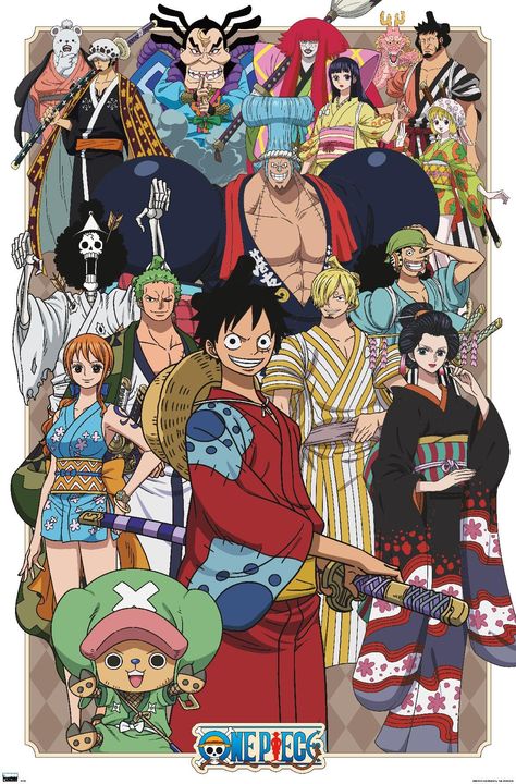 PRICES MAY VARY. This Trends One Piece - Alliance Wall Poster uses high-resolution artwork and is printed on PhotoArt Gloss Poster Paper which enhances colors with a high-quality look and feel High-quality art print is ready-to-frame or can be hung on the wall using poster mounts, clips, pushpins, or thumb tacks Officially Licensed wall poster Easily decorate any space to create the perfect decor for a party, bedroom, bathroom, kids room, living room, office, dorm, and more Perfect size for any One Piece Anime Characters, Whole Cake Island, Kebun Herbal, One Piece Characters, One Piece Logo, Whole Cake, One Piece Pictures, One Piece Luffy, Anime Canvas