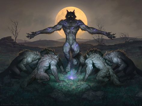 Alpha Werewolf, Creature Fantasy, Wolf Images, Alpha Wolf, Mtg Art, Werewolf Art, Vampires And Werewolves, Wolf Pictures, Silly Images