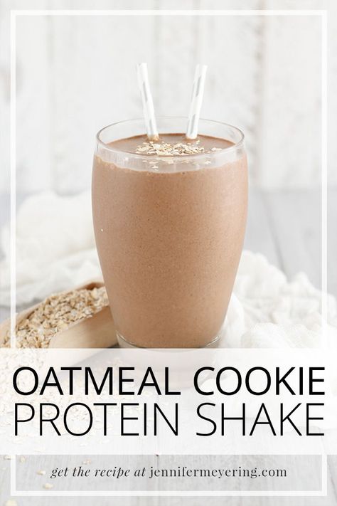 Cookie Protein Shake, Oatmeal Protein Shake, Oatmeal Shake, Oatmeal Cinnamon, Pancakes Protein, Vegan Protein Shake, Protein Powder Shakes, Chocolate Protein Shakes, Breakfast Shakes