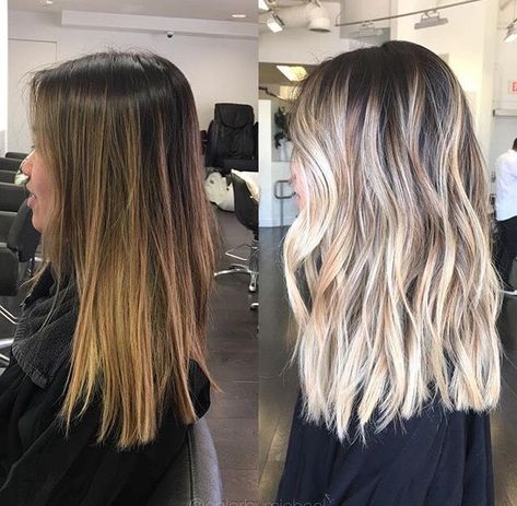 Blonde Bayalage, Bayalage Blonde, Balayage Haircolor, Highlight Color, Blond Balayage, Blonde Hairstyles, Hair Magazine, Hair Color For Women, Hair Styles 2017