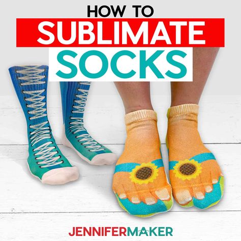 Cards With Cricut, Sublimated Socks, Wine Bottle Project, Jennifer Maker, Sublimation Socks, Snowflake Cutouts, Sublimation Ideas Projects Inspiration, Tall Socks, Fine Point Pens