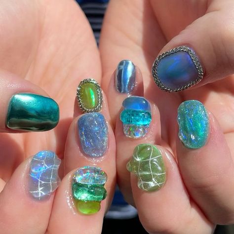 Outfit Ideas August, Cruise Nails, 2022 Nails, Asian Nails, Fantasy Nails, Stylish Nails Designs, Claw Nails, Clothing Outfit Ideas, Instagram Nails