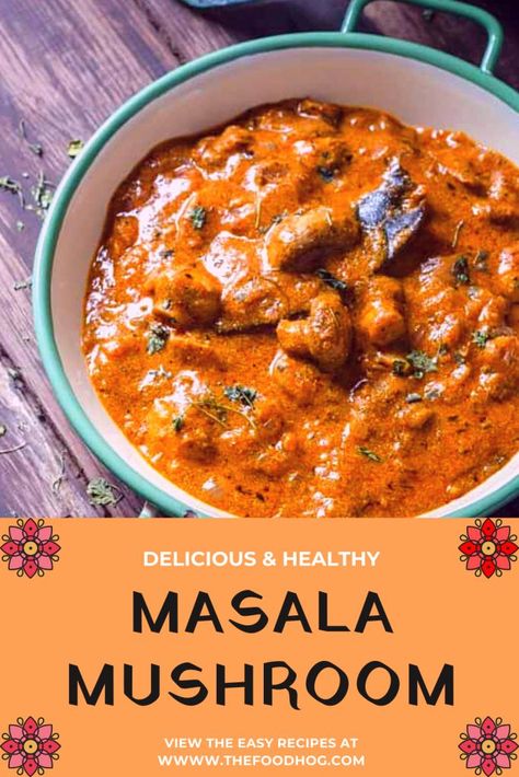 1 reviews · 30 minutes · Serves 4 · Are you looking for a quick & easy mushroom masala recipe? Here's how you can prepare this delicious North Indian dish at home in less than 30 minutes! Mushroom Masala Indian, Mushroom Sabji Indian, 2 Minute Recipes, Mushroom Sabji, Mushroom Recipes Indian, Mushrooms Aesthetic, Mushroom Masala Recipe, Bhatura Recipe, Mushroom Vegan