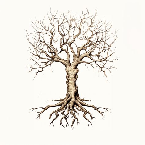 "Roots of Contemplation" unveils an intricately drawn old tree with meticulous attention to anatomy. The artwork exudes highly realistic details, including trapped emotions depicted through detailed crosshatching and esoteric symbolism. With a nod to nostalgic sepia tones, this piece serves as a deep exploration of the tree of life, inviting viewers to ponder the connections between human and natural anatomy. #TreeArt #AnatomicalDetail #SymbolismInArt #SepiaTone #NaturalisticComposition Trapped Emotions, Soft Shading, Weird Trees, Picture Tree, Tree Sketches, Old Tree, Hauntingly Beautiful, The Tree Of Life, Scientific Illustration