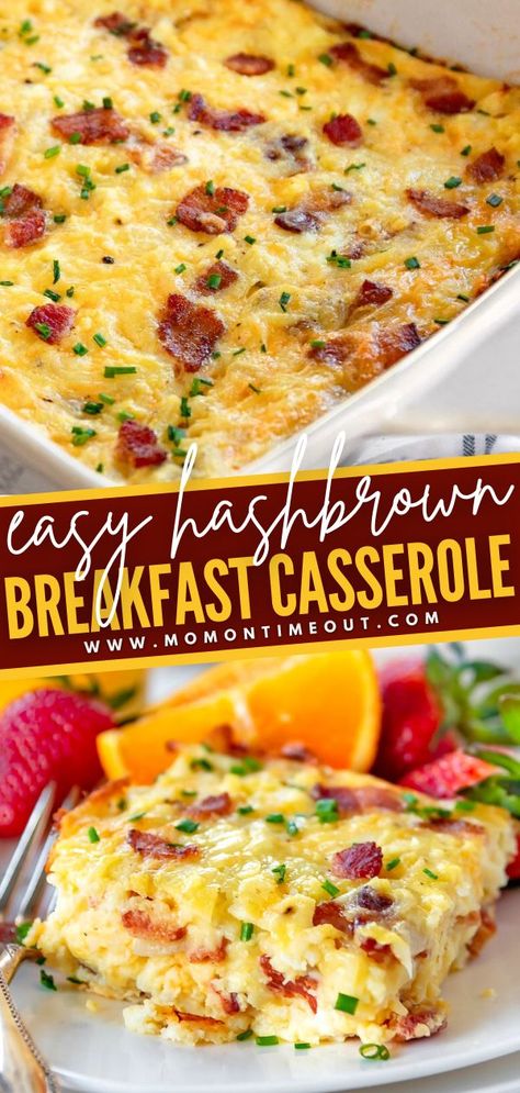 Easy Simple Breakfast Casserole, Healthy Savory Breakfast Casserole, Make Ahead Hashbrown Egg Casserole, Frozen Hashbrown Breakfast Casserole Easy, Breakfast Casserole With Simply Potatoes, Breakfast Bake For A Crowd, Birthday Breakfast Casserole, Breakfast Ideas Hashbrown Casserole, Easy Breakfast Casserole For 2