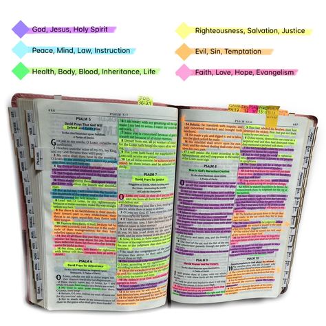 How To Color Code Bible, Color Code For Bible, Bible Study Color Coding Simple, Annotating Bible Color Code, Bible Journaling Color Coding, Important Bible Verses To Highlight, Bible Study Examples, Color Code Bible Highlighting, How To Color Code Your Bible