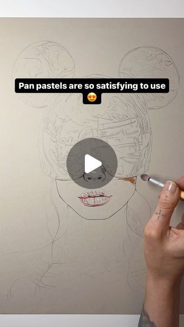 Jennifer De Boer on Instagram: "Bustin out the pan pastels for my next drawing. This time on Canson Mi Teintes pastel art board. Crossing my fingers I don’t mess it up 🫠 

Just a lil sneak preview time lapse for fun ❤️

Would y’all be interested in seeing more of these? Lemme knowwwwww!

#panpastels #art #drawing #pastel" Pan Pastels Art Drawings, Pan Pastels Art, Panpastel Art, Pan Pastels, Drawing Tutorials, Pastel Art, Time Lapse, Art Drawing, Drawing Tutorial