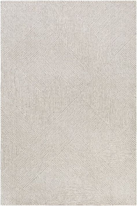 (5) Pinterest Geometric Rug Beige 8 X 10, Square Cream Rug, Grey Texture Rug, Tversted Rug, Farmhouse Style Rugs, Surya Rug, Carpet Texture, Charcoal Rug, Surya Rugs