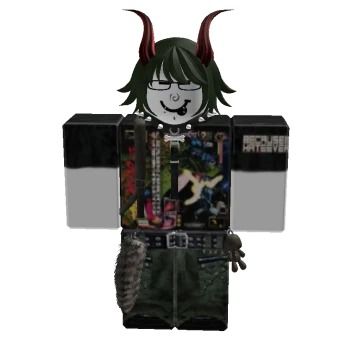 ( ✦ ) joey - Roblox Cheap R6 Roblox Avatars, Jester Roblox Avatar, Roblox Avatars Yabujin, Silly Roblox Avatars R6, Goth Roblox Avatar Ideas, Punk Roblox Avatar, Weird Roblox Avatars, Silly Roblox Avatar, Cool Roblox Avatars