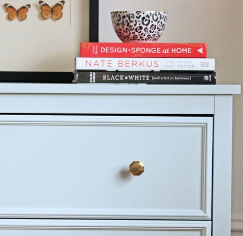 Ever since moving into my apartment in May, I have envisioned a pair of small dressers flanking my fireplace. This is one of my favourit... Ikea Hermes Drawers Hack, Koppang Hack Ikea, Ikea Koppang Dresser As Nightstand, Ikea Dresser Hack Koppang, Ikea Koppang Dresser Hack, Koppang Hack, Koppang Dresser Hack, Ikea Koppang Dresser, Small Dressers