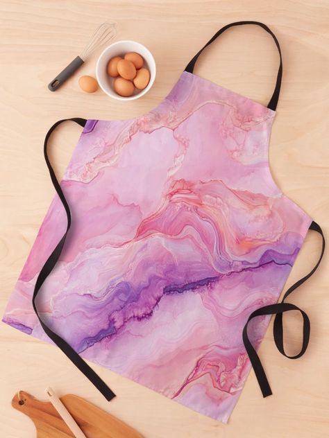 "Pink and Purple Marble Abstract Tie Dye Rose Quartz Gemstone" Apron for Sale by nonsensegoods | Redbubble Tie Dye Roses, Marble Abstract, Designer Living, Purple Marble, Rose Quartz Gemstone, Not Sorry, Aprons For Sale, Pink And Purple, Surface Design