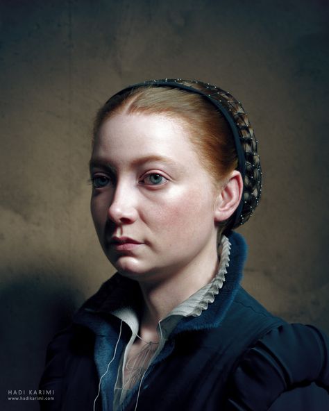 ArtStation - Sofonisba Anguissola (1556), Hadi Karimi Period Photography, Sofonisba Anguissola, Sean Archer, Kid Portraits, Colour Portrait, Portrait Photography Women, Art Portrait, Kids Portraits, Rembrandt