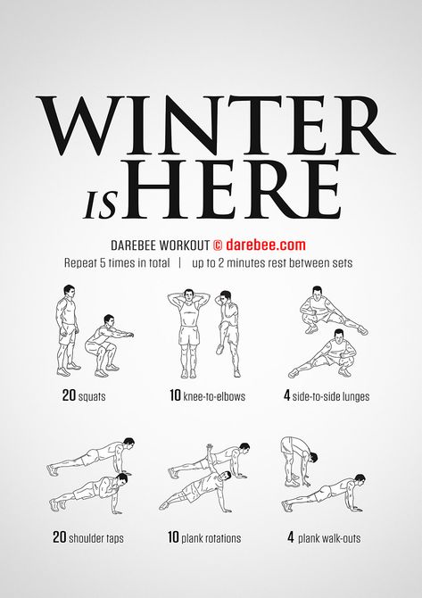 Snow Day Activities For Kids, Nerdy Workout, Winter Exercise, Snow Day Activities, Skiing Workout, Workouts Cardio, Military Workout, Winter Arc, Fun Indoor Activities