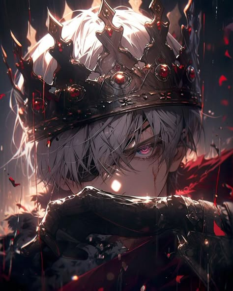 Fantasy King Art, King Boy, Photo Manga, King Anime, Anime Picture Hd, Tokyo Ghoul Wallpapers, Dark Fantasy Artwork, Cool Anime Backgrounds, Japon Illustration