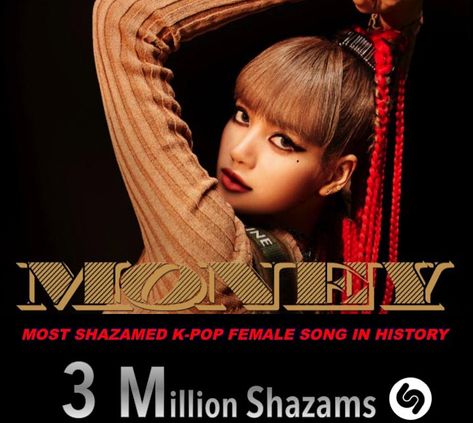 Money By Lisa, Money Lyrics, Lisa Money, Female Songs, World Music Awards, Color Coded Lyrics, Drama Gif, Gangnam Style, Video Lyrics