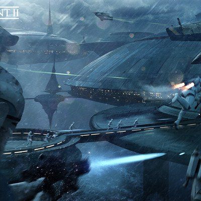 ArtStation - Kamino, Joseph McLamb Star Wars Kamino, Kal Skirata, Kamino Star Wars, Phoenix Squadron, Carve The Mark, Jungle City, Star Wars Photos, Evolution Of Man, Republic Commando