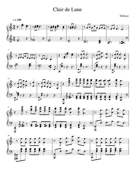 Romanticizing Music, Clair De Lune Sheet Music, Beginner Violin Sheet Music, Sheet Music Tattoo, Easy Violin Sheet Music, Popular Piano Sheet Music, Piano Songs Sheet Music, Sheet Music With Letters, Easy Sheet Music