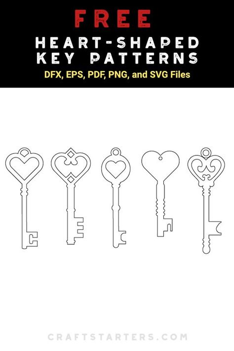 Heart Shaped Key Tattoo, Heart Lock And Key Drawing, Key To My Heart Drawing, How To Draw A Key, Key To My Heart Craft, Key Heart Tattoo, Key Outline, Steampunk Art Drawing, Key Drawing