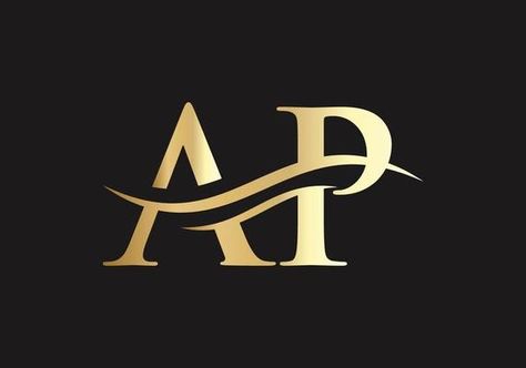 Initial Monogram Letter AP Logo Design. AP Logotype Template 20659395 Vector Art at Vecteezy Ap Letters Design, Ap Logo Design, Ap Logo, Owls Wallpaper, Gold Logo Design, Cute Owls Wallpaper, Owl Wallpaper, Initial Monogram, Letter Logo Design