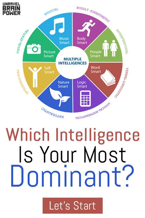 8 Types Of Intelligence, Multiple Intelligences Test, Intelligent Conversationalist, Intelligence Types, Multiple Intelligences Survey, Multiple Intelligences Activities, Intrapersonal Intelligence, Multiple Intelligence Test, Multiple Intelligence Theory