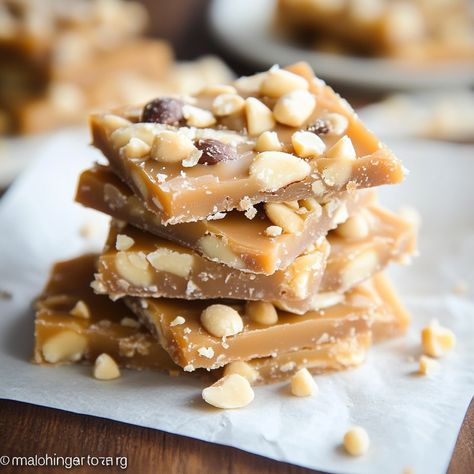 Easy Macadamia Nut English Toffee Best recipes on 24-25 Macadamia Nut Brittle, Macadamia Nut Recipes, Nut Brittle, Peach Pound Cakes, Brittle Recipes, Easy Carrot Cake, Carrot Cake Cheesecake, Toffee Recipe, White Chocolate Macadamia