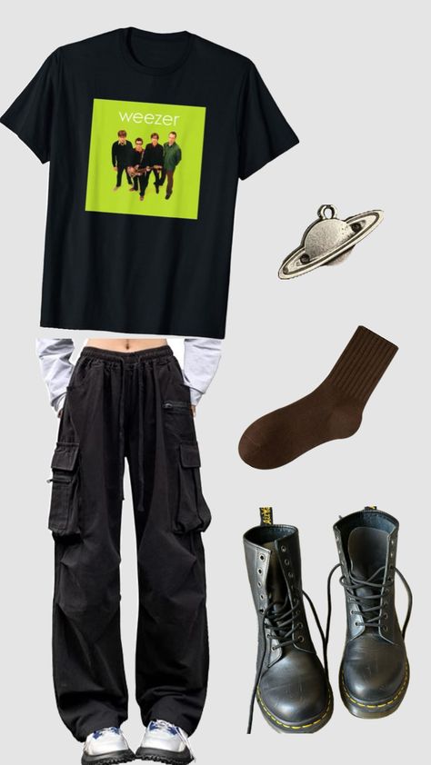 #weezer #rivers #riverscuomo Weezer Outfit, Rivers Weezer, Rivers Cuomo, Weezer, Outfit Inspo