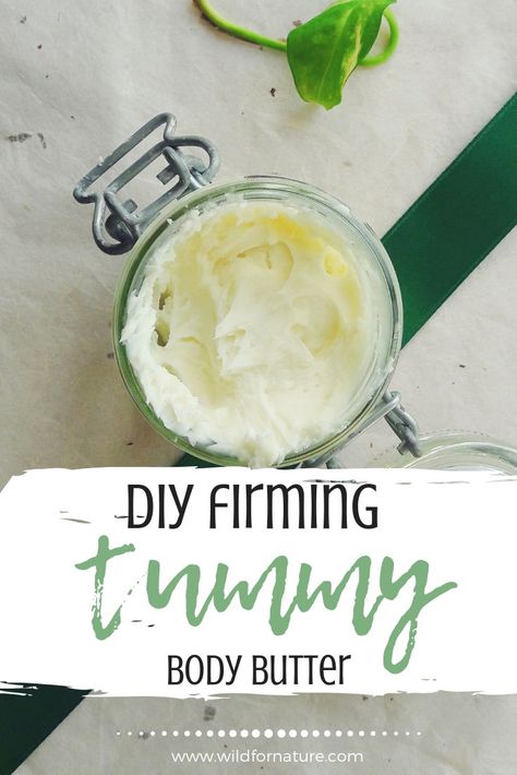 Lost weight? Here's how you can help firm your skin naturally: an easy body butter that helps to tighten up skin and boost collagen! #vegan #diybeauty  #diyskincare #veganbeauty Homemade Firming Cream, Diy Skin Firming Cream, Natural Skin Firming Remedies, How To Tighten Skin, Diy Neck Cream Firming, Diy Firming Cream Body Skin Tightening, Diy All Natural Body Lotion, Diy Skin Tightening, Skin Tightening Essential Oil