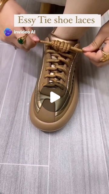 Art and Craft by Teddy on Instagram: "Visit us at @teddy_craft_art   Step into Style: Elevate Your Footwear Game with This Elegant Shoelace Tying Tutorial. Explore a Beautiful Technique to Perfectly Knot Your Shoes and Step Out in Confidence" Shoe Lace Hacks, Shoelace Tying, Ways To Tie Shoelaces, Shoe Lacing Techniques, Ways To Lace Shoes, How To Tie Shoes, Tie Ideas, Knots Tutorial, Panda Art