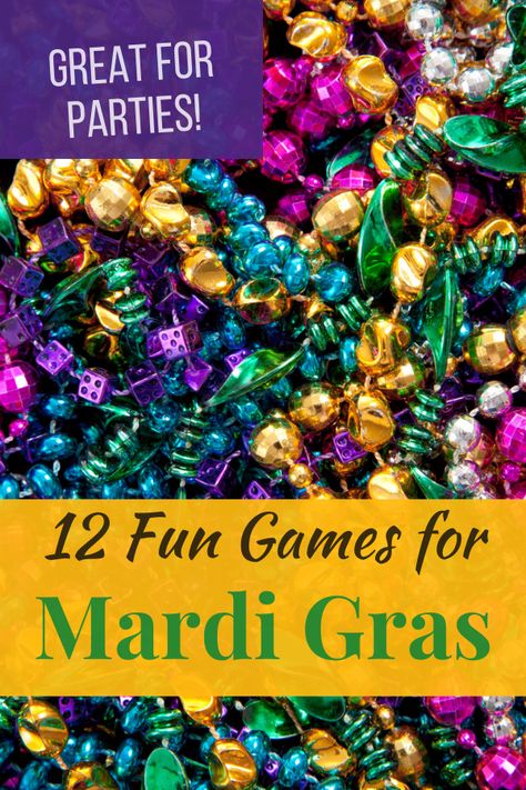 Classroom Mardi Gras Party, Mardi Gras Theme Party Games, Mardi Gras Theme Games, Mardi Gras Assisted Living, Masquerade Party Games For Kids, Simple Mardi Gras Decorations, Mardi Gras Senior Activities, Mardi Gras Office Party Ideas, Mari Gras Party Ideas